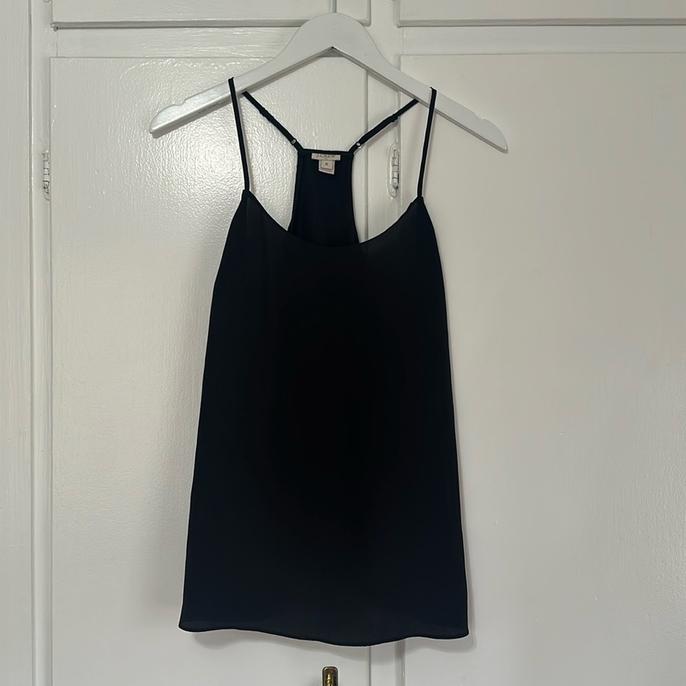J Crew Tank with adjustable straps